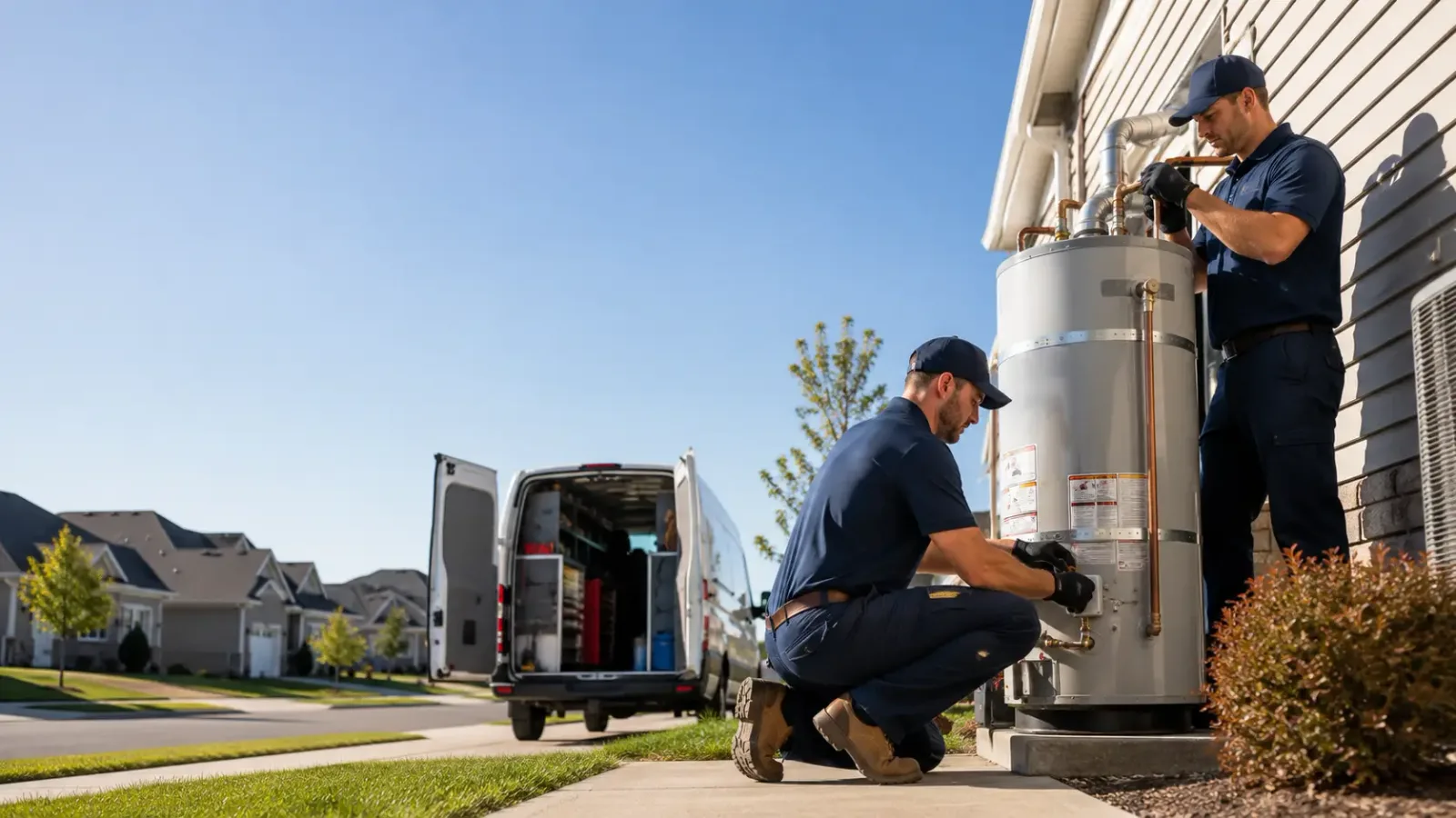 Water Heater Installation in Elgin, ND